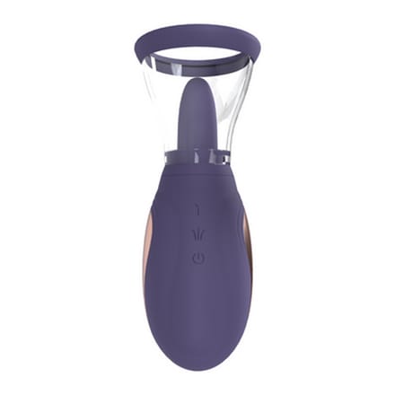 Pumped by Shots Enhance - Oplaadbare Vulva en Borst Pomp pumps - Paars
