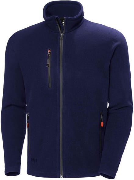 Helly Hansen Oxford Fleece Jacket 72026 - Mannen - Marine Blauw - S