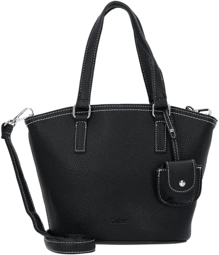 Gabor schoudertas Layla Zip Shopper Black zwart
