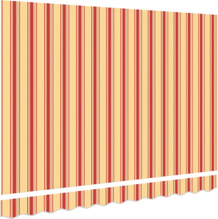 vidaXL - Vervangingsdoek - zonnescherm - voor - 2,5x2 - m