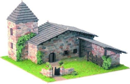 Huismodel Bouwdoos Schaal 1:60 (1445 Delen) Rustieke Woning