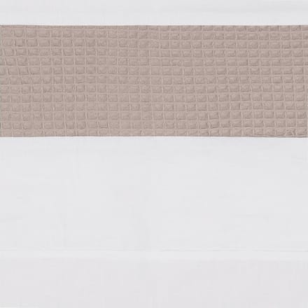 BINK Bedding Wieglaken Wafel (Pique) Oudroze 75 x 100 cm