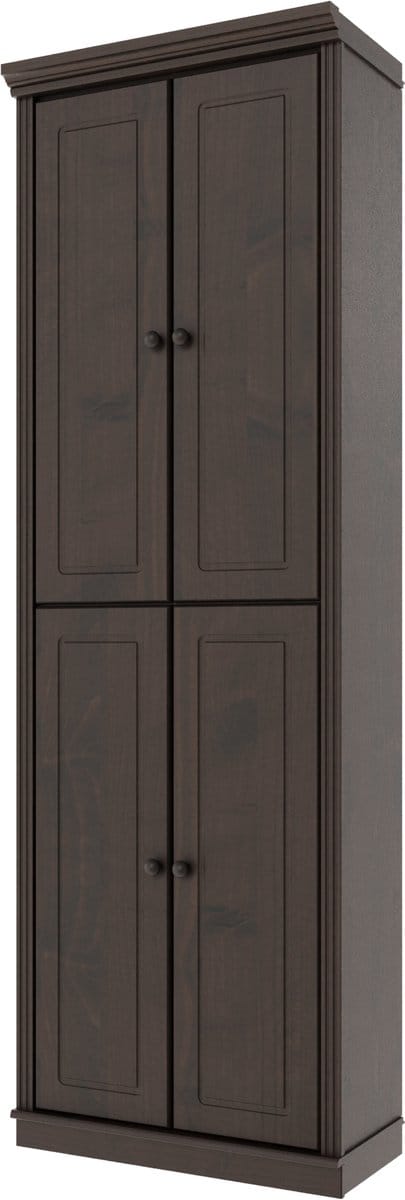 Anita- Boekenkast Houten Deuren 4 pcs HL