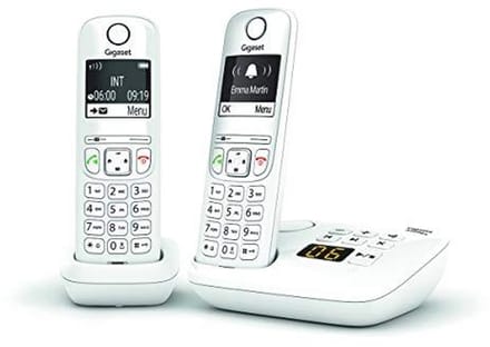 Draadloze DECT Telefoon met Antwoordapparaat en Ergonomisch Ontwerp