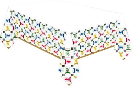 AMSCAN - Zweinstein Harry Potter tafelkleed 120 x 180 cm