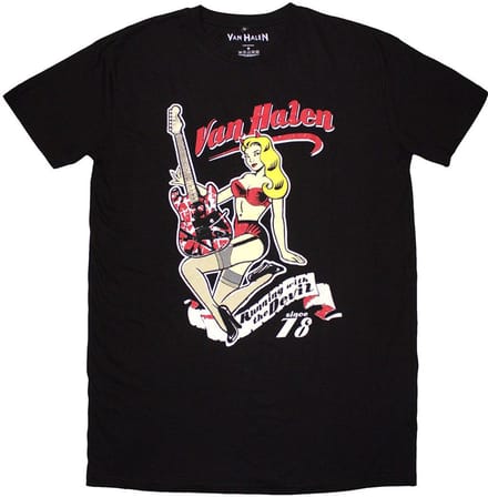 Van Halen - Running With The Devil T-shirtjurk - S - Zwart