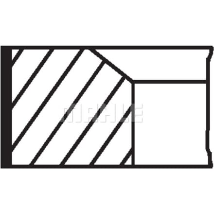 Zuigerveren set MAHLE 021 98 V0