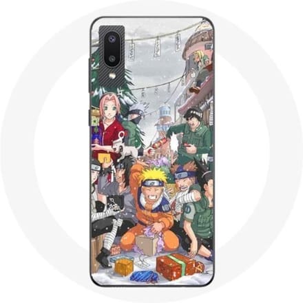 Coque pour Samsung Galaxy A02 Naruto Christmas Day Anime Manga