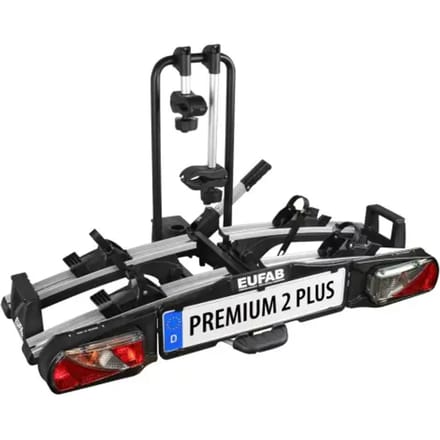 Fietsendrager op inklapbare, kantelbare trekhaak Eufab Premium Vae / E Bike