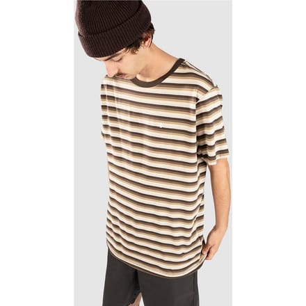 Volcom Level Stone Crew T-Shirt bruin