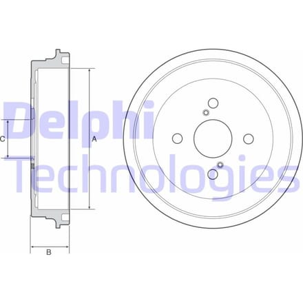 Remtrommel DELPHI BF547