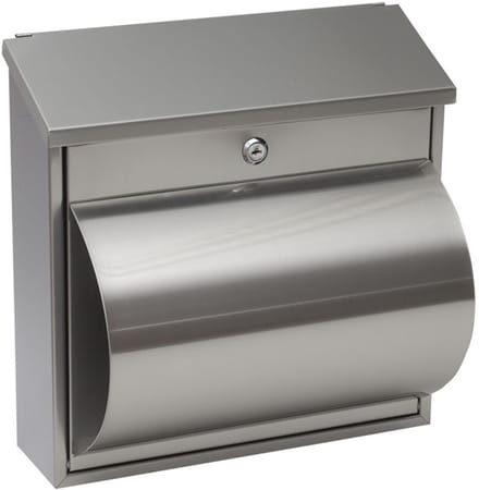 Postkast Basi Rvs Bk800 (365X360X100Mm - Hxbrxd)