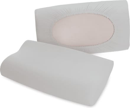 Schlafgut Pure flexible Kussensloop S-XL 511 Grey Light