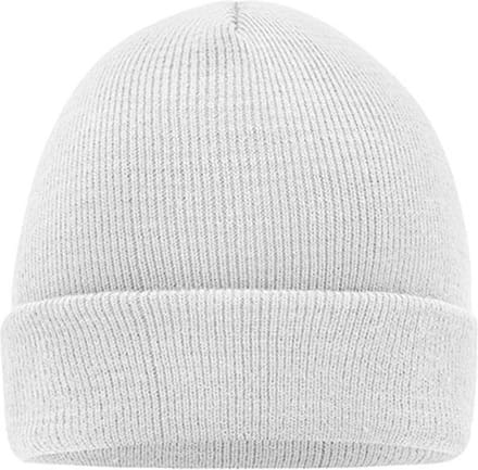 Myrtle Beach 'Knitted Cap' Beanie White