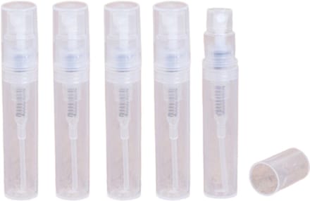 Klein parfumflesje, 3 ml - 5 stuks