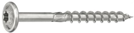 HECO-TOPIX-plus A2 Schroeven 6,0 x 100, tellerkop, Torx, DD, 100 st.