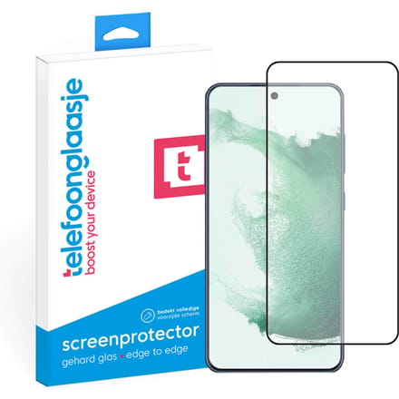 Samsung Galaxy S22 screenprotector gehard glas Case Friendly