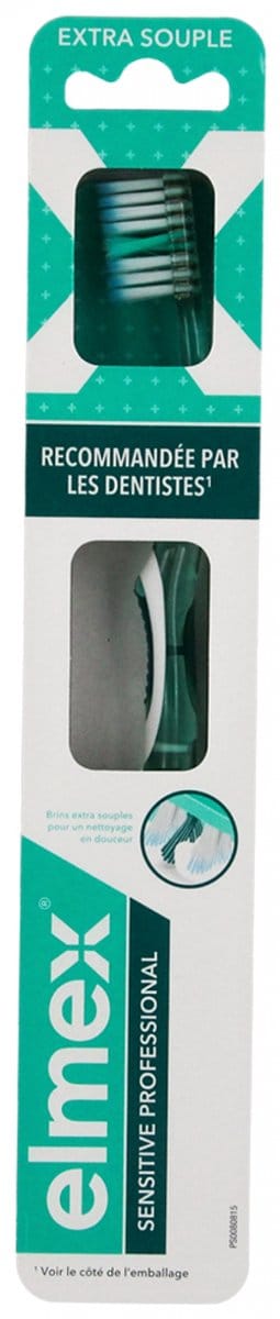 Elmex Sensitive Professionele Extra Zachte Tandenborstel (Kleur : Groen)
