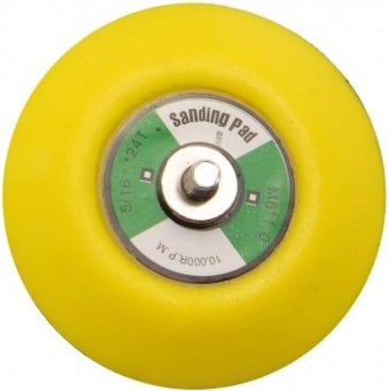 LB-Tools Steunschijf 75mm klittenband schuurpad voor schuurmachine aansluiting M6 x 1 - Pad doorsnee Ø75 - Polijstmachine