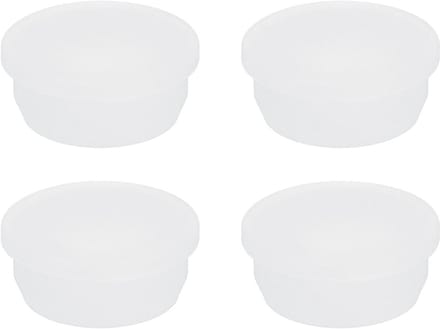Flexibele T-Vormige Siliconen Stopper voor Gaten van 33-34 mm - 4 Stuks