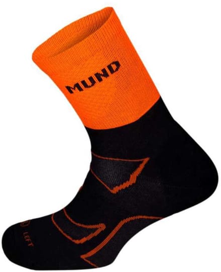 Mund Socks Plogging Sokken Oranje,Zwart EU 46-49