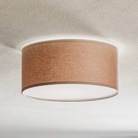 TK Lighting Plafondlamp Rondo, cappuccino, Ø 30 cm