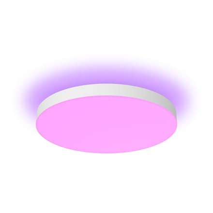 Philips Hue Datura paneellamp - wit en gekleurd licht - rond (klein) - wit