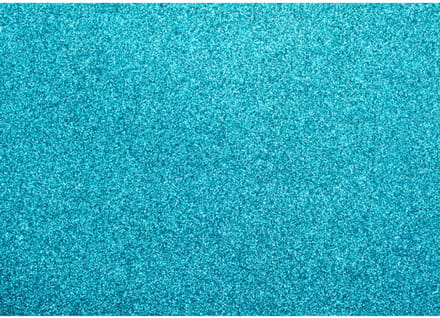 Kangaro glitterkarton - oceaan blauw - 50x70cm - pak 10 vel