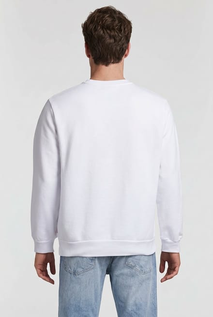 Levi's Graphic Sweatshirt Batwing Outlined White Größe: S | Pullover Outlet | Herren | Weiß