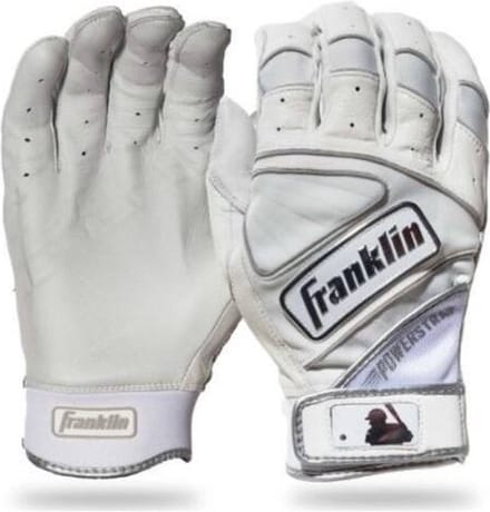 Franklin Honkbal/Softbal Slaghandschoenen Volwassenen| Maat M Kleur White