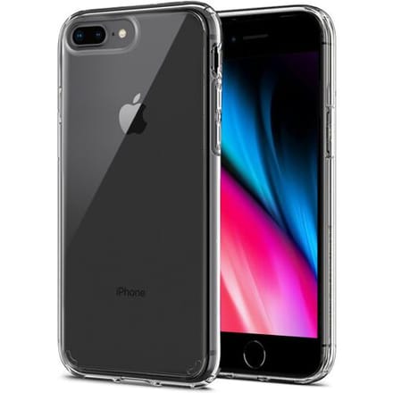 Shieldcase Ultra Hybrid case geschikt voor Apple iPhone 8 Plus - beschermhoes - siliconen backcover - dun design - transparant