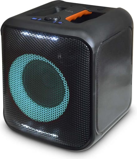 Nedis Bluetooth Speaker - Partybox – 150W – Koppelbaar – LED Verlichting – 5 Uur – Zwart