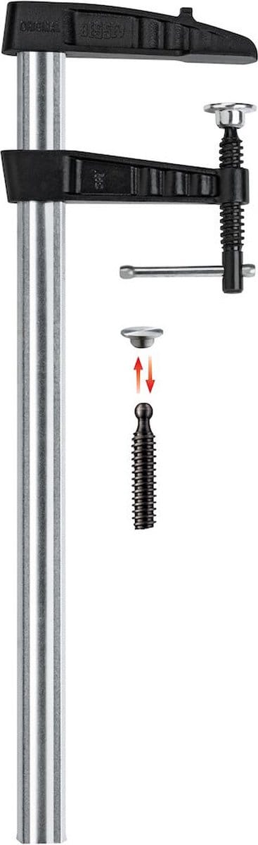 Bessey TGK250K Lijmtang (diep) Spanbreedte (max.):2500 mm Afm. werkbereik:120 mm
