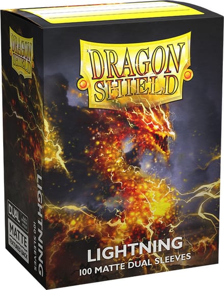 Dragon Shield – Matte Dual Sleeves Lightning 100x