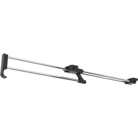 Uittrekbare Uitschuifbare Kaststang Schuifkledingkast Kaststang Verstelbare Kledingorganizer Houder 30cm white