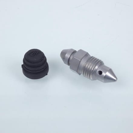 Remsysteem ontluchtingsschroef AJP voor motor MBK 50 X-Limit 2003 tot 2011 M10 spoed 1.00 Nieuw