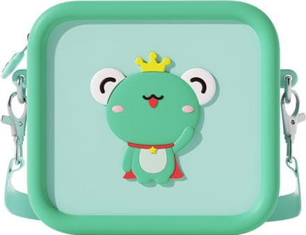 Snapling Beschermtas – Siliconen Opbergtas voor touchcamera - Groen - Kindercamera tas