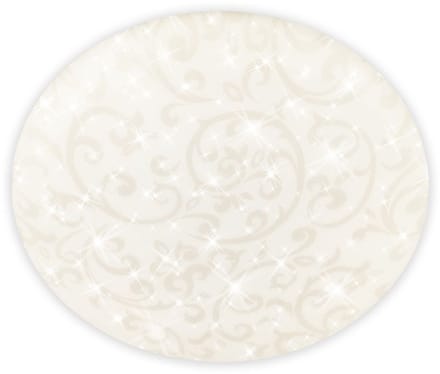 BRILONER Nebo - LED Plafondlamp - met neutraal wit licht - bloemen decor - sterrenhemel effect - Ø27.8cm - wit