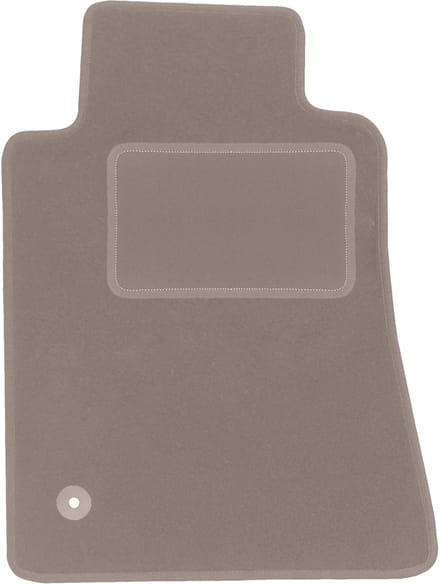 Beige bestuurdersmat voor: Ford Mustang MK5 coupé (2004-2014)