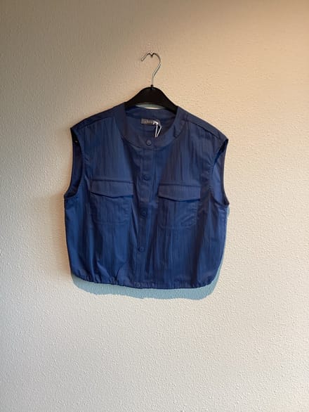 Geisha Gilet Drawstring Ink Blue Größe: S | Gilets Outlet | Damen | Blau