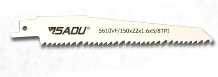 Recipro Sadu S 610 VF 150x22x1,6x5/8 TPI - per 5
