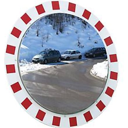 Antivries-/anti-aanslagverkeersspiegel Vialux, rond
