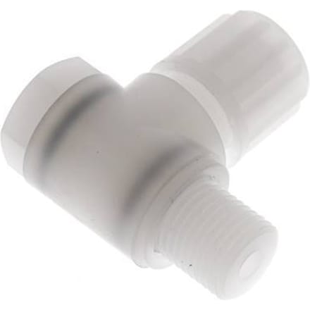 8x6mm & G1/4'' PVDF L-Vorm Knelfitting Buitendraad Banjo Bout 10bar