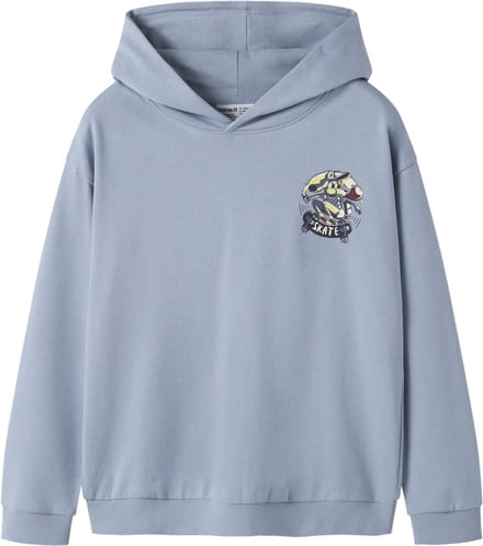 NAME IT - NKMVELTEN LS RLX SWEAT WH UNB - Jongens - Sweaters