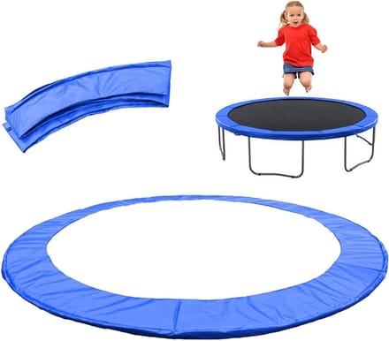 Trampoline Springmat - Vervangmat Trampoline - Veilig Springen - UV-bestendig - 244 cm - Blauw