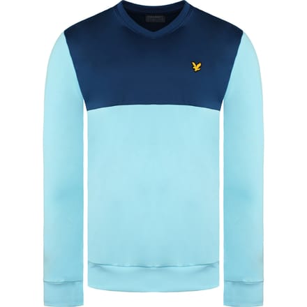Lyle & Scott Golf Heren Blauwe Trui