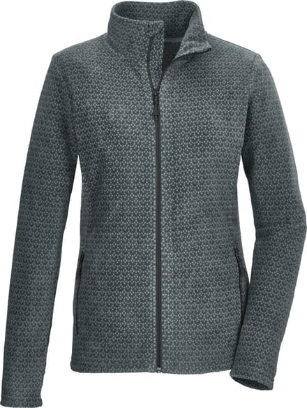 Killtec KOW 106 Women Fleece Jacket - Vest - Dames - Groen - Maat 36