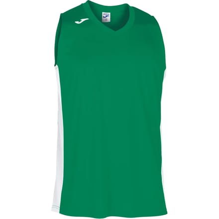 Joma Cancha III Basketbalshirt Heren - Groen / Wit | Maat: M