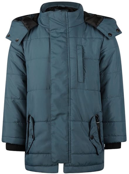 Koko Noko Jongens Parka Jas - Steel blue