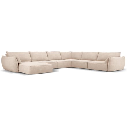 U-bank Vanda rechts chenille | Mazzini Sofas